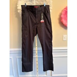WRANGLER ATG SYNTHETIC UTILITY PANTS CHARCOL GRAY SIZE 34X32 NWT
